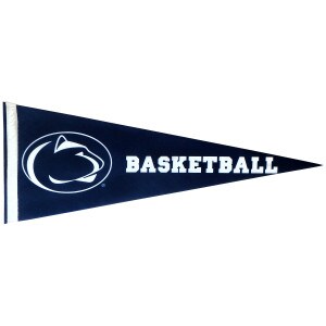 Penn State athletic logo basketball pennant image